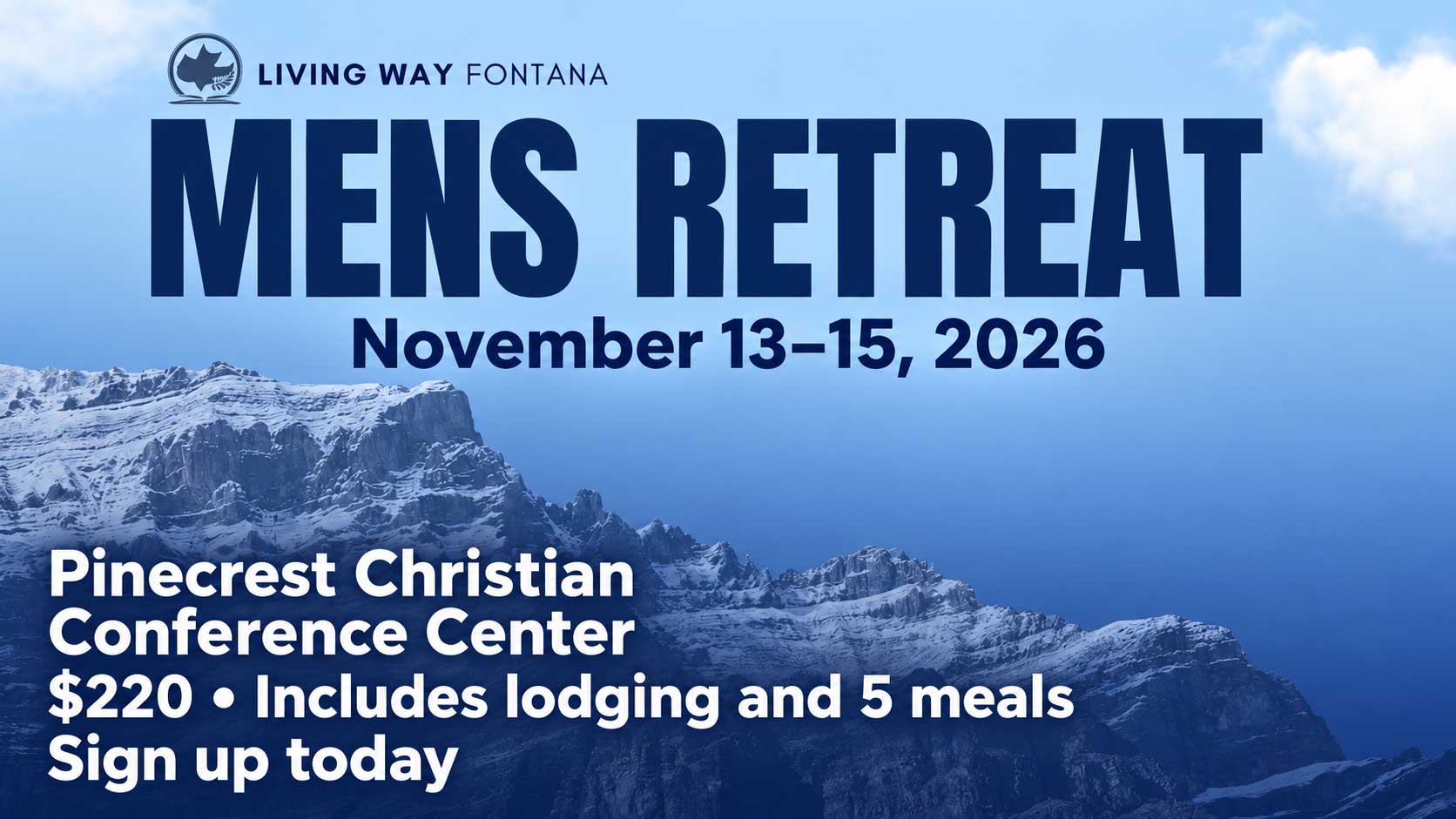 2026 Men's Retreat 